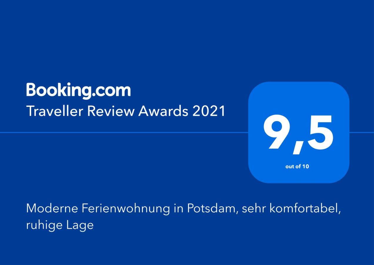 Moderne Ferienwohnung In Potsdam, Sehr Komfortabel, Ruhige Lage ภายนอก รูปภาพ